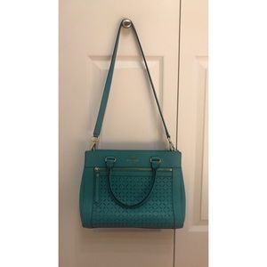 Teal, Kate Spade Purse